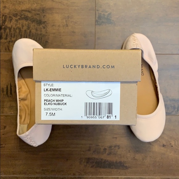 Lucky Brand Flats - Color Peach Whip - Picture 5 of 5